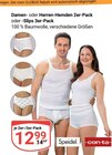Damen- oder Herren-Hemden 2er-Pack oder -Slips 3er-Pack Angebote von Speidel und con-ta bei GLOBUS Neustadt für 12,99 €