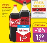 Coca-Cola, Fanta, Sprite oder Mezzo Mix im Angebot bei Netto Marken-Discount in Delitzsch Coca-Cola, Fanta, Sprite oder Mezzo Mix Angebote von Coca-Cola bei Netto Marken-Discount Delitzsch für 1,29 €