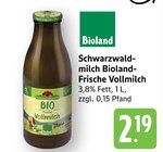Schwarzwaldmilch Frische Vollmilch im Angebot bei EDEKA in Karlsruhe Schwarzwaldmilch Frische Vollmilch Angebote von Bioland bei EDEKA Karlsruhe für 2,19 €