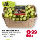 Trauben hell Angebote von Bio bei E center Karlsruhe für 2,99 €