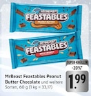 Feastables Peanut Butter Chocolate Angebote von MrBeast bei E center Rottenburg für 1,99 €