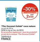 “The Coconut Collab” coco nature - The Coconut Collab dans le catalogue Monoprix
