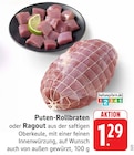 EDEKA - Puten-Rollbraten Angebot im Prospekt Puten-Rollbraten bei EDEKA im Prospekt "" für 1,29 €