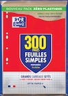 Feuilles Simples Perforées 21x29.7 - OXFORD en promo chez Intermarché Hyper Feuilles Simples Perforées 21x29.7 - OXFORD dans le catalogue Intermarché Hyper