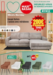 Offre Méridienne dans le catalogue Maxi Bazar du moment à la page 1