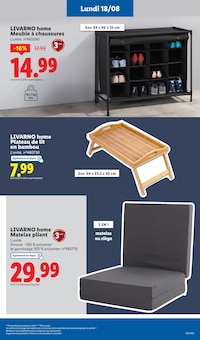 Promotion Meubles Enfant dans le prospectus Lidl, valable du 18/08/2025 au 21/08/2025 Promo Meubles Enfant dans le catalogue Lidl du moment à la page 15