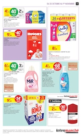 Promos Lessive dans le catalogue "-60% DE REMISE IMMÉDIATE SUR LE 2ÈME" de Intermarché Super Lessive en promo dans le catalogue Intermarché Super à la page 37