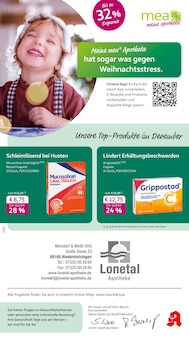 mea - meine apotheke Prospekt Unsere Dezember-Angebote mit 4 Seiten