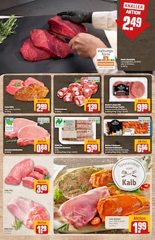 Rindfleisch im aktuellen REWE Prospekt (Kiel) Rindfleisch im REWE Prospekt "Dein Markt" mit 38 Seiten (Kiel)