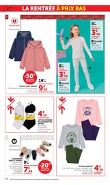 Prospectus Super U "La rentrée À PRIX BAS Spécial mode" en cours à Chambéry, Page 10 Catalogue Super U en cours à Chambéry, "La rentrée À PRIX BAS Spécial mode", Page 10