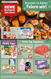 REWE Prospekt: "Dein Markt", 22 Seiten, 02.12.2024 - 07.12.2024