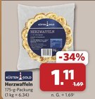 Herzwaffeln im Angebot bei combi in Bremen Herzwaffeln Angebote von Küsten Gold bei combi Bremen für 1,11 €