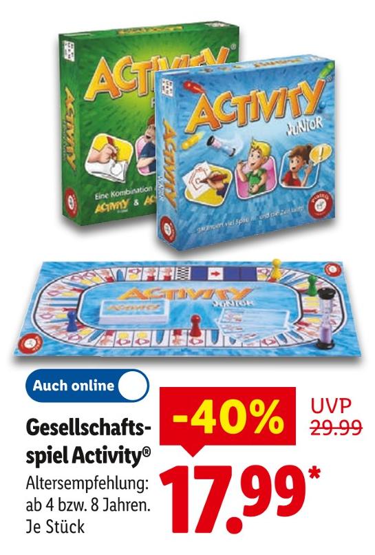 Gesellschaftsspiel Activity