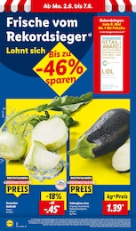 Lidl Kohlrabi im Prospekt Lidl Kohlrabi im Prospekt