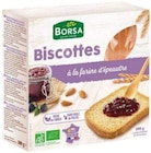 Biscottes épeautre - BORSA en promo chez NaturéO Biscottes épeautre - BORSA dans le catalogue NaturéO