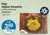 Allgäuer Käsespätzle von Rogg im aktuellen V-Markt Prospekt für 3,69 €