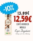 Café arabica moulu - DAGOBERT - Naturalia à Colombes Café arabica moulu - DAGOBERT en promo chez Naturalia Colombes à 12,59 €