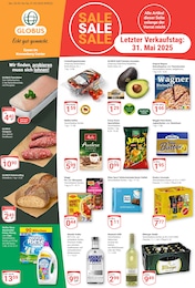 GLOBUS Prospekt für Essen mit 12 Seiten GLOBUS Prospekt für Essen: "Aktuelle Angebote", 12 Seiten, 26.05.2025 - 31.05.2025