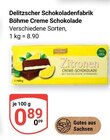 Aktuelles Böhme Creme Schokolade Zitrone Angebot bei GLOBUS in Leipzig ab 0,89 €