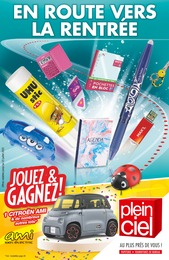 Catalogue Plein Ciel à Boulogne-Billancourt, avec 20 pages Prospectus Plein Ciel à Boulogne-Billancourt, "En route vers la rentrée", 20 pages, 13/06/2022 - 23/07/2022