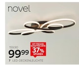 LED-Deckenleuchte Matar von Novel im aktuellen XXXLutz Möbelhäuser Prospekt für 99,99 €