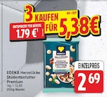 Herzstücke Studentenfutter Premium von EDEKA für 1,79 € bei E center im Angebot Herzstücke Studentenfutter Premium von EDEKA im aktuellen E center Prospekt