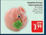 Marzipan Glücks Schweinchen Angebote von Odenwälder bei Marktkauf Schwabach für 3,99 €