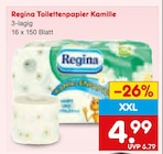 Toilettenpapier Kamille Angebote von Regina bei Netto Marken-Discount Nürnberg für 4,99 €
