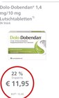 LINDA Lünen - Dolo-Dobendan 1,4 mg/10 mg Angebot im Prospekt Dolo-Dobendan 1,4 mg/10 mg bei LINDA im Lünen Prospekt für 11,95 €