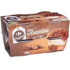 Tiramisu au café - CARREFOUR ORIGINAL - Carrefour Market à Bergerac Tiramisu au café - CARREFOUR ORIGINAL en promo chez Carrefour Market Bergerac à 2,99 €