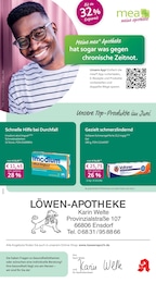 mea - meine apotheke Prospekt für Bous mit 4 Seiten mea - meine apotheke Prospekt für Bous: "Unsere Juni-Angebote", 4 Seiten, 01.06.2026 - 30.06.2026