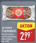 Früchtebrot von Goldähren für 2,99 € bei ALDI Nord im Angebot Früchtebrot von Goldähren im aktuellen ALDI Nord Prospekt