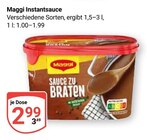 Instantsauce Angebote von Maggi bei GLOBUS Wolfenbüttel für 2,99 €