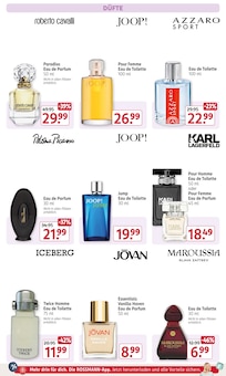 Eau De Parfum im aktuellen Rossmann Prospekt (Köln) Eau De Parfum im Rossmann Prospekt "Mein Drogeriemarkt" mit 21 Seiten (Köln)
