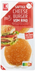 Cheeseburger vom Schwein im Angebot bei Kaufland in Offenbach Cheeseburger vom Schwein Angebote von K-CLASSIC bei Kaufland Offenbach für 1,99 €