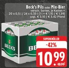 Aktuelles Pils oder Mix-Bier Angebot bei EDEKA in Wuppertal ab 10,99 €