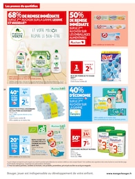 Offre Pampers dans le catalogue Auchan Supermarché du moment à la page 28