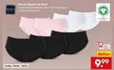 Aktuelle Kleidung Angebote bei Netto Marken-Discount in Bochum Aktuelles Damen Hipster, 7er Pack Angebot bei Netto Marken-Discount in Bochum ab 9,99 €