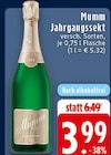 Jahrgangssekt Angebote von Mumm bei E center Oberhausen für 3,99 €
