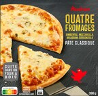 PIZZA 4 FROMAGES AUCHAN - AUCHAN en promo chez Auchan Hypermarché Drancy à 6,18 €