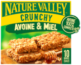 BARRES DE CÉRÉALES CRUNCHY AVOINE MIEL NATURE VALLEY - NATURE VALLEY en promo à 2,30 € chez Auchan Hypermarché BARRES DE CÉRÉALES CRUNCHY AVOINE MIEL NATURE VALLEY - NATURE VALLEY dans le catalogue Auchan Hypermarché