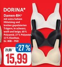 Damen-BH Angebote von Dorina bei Kaufhaus Stolz Stralsund für 15,99 €