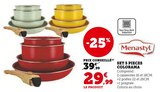 Set 5 pièces Colorama - Menastyl en promo chez Hyper U La Rochelle à 29,99 €