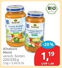 Menü von Alnatura für 1,19 € bei budni im Angebot Menü von Alnatura im aktuellen budni Prospekt