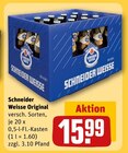 Original Angebote von Schneider Weisse bei REWE Bruckmühl für 15,99 €