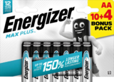 Piles aa max plus 10 + 4 - ENERGIZER - Monoprix à Quimper Piles aa max plus 10 + 4 - ENERGIZER en promo chez Monoprix Quimper à 12,99 €
