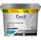 Peinture Essentiel Acrylique Mat Blanc PE 15 - CECIL PROFESSIONNEL dans le catalogue Tout Faire