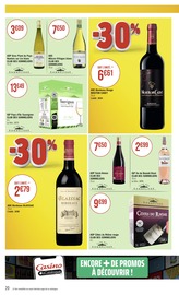 Promos Vin Bordeaux dans le catalogue "Casino #hyperFrais" de Géant Casino à la page 20