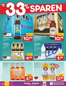 Wasser im Netto Marken-Discount Prospekt "Aktuelle Angebote" mit 60 Seiten (Stuttgart)