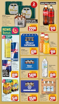 Red Bull im REWE Prospekt "Dein Markt" mit 32 Seiten (Straubing)